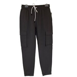 Special Magic Womens Cotton Jogger Pants Size M Pull On Athletic Athleisure Grey